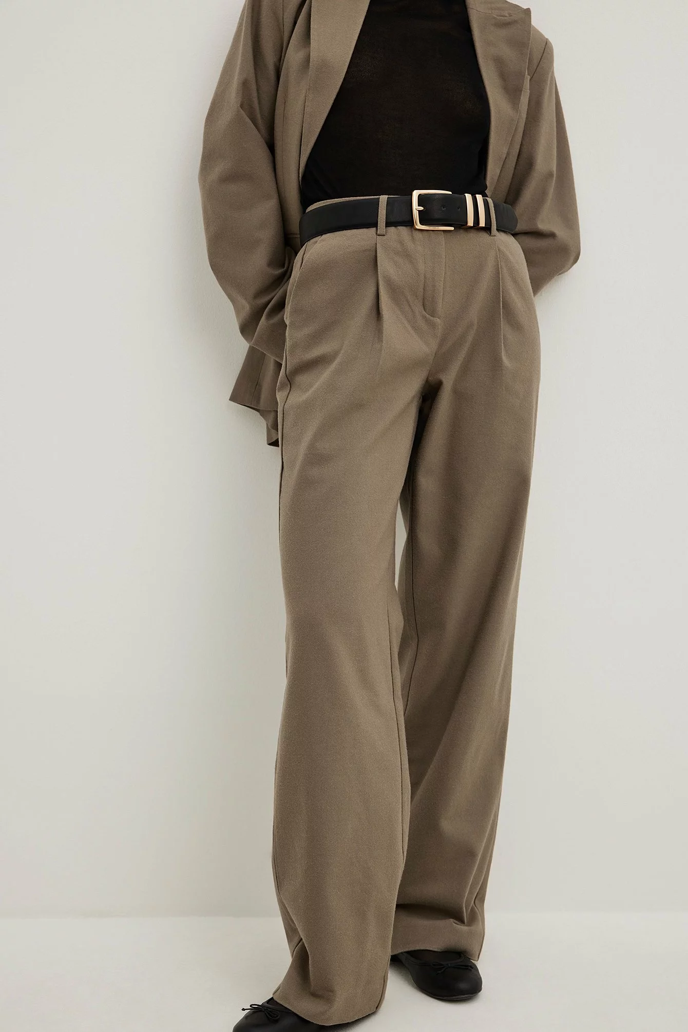 Sanna Jörnvik X NA-KD Mid Waist Suit Trousers - Image 13