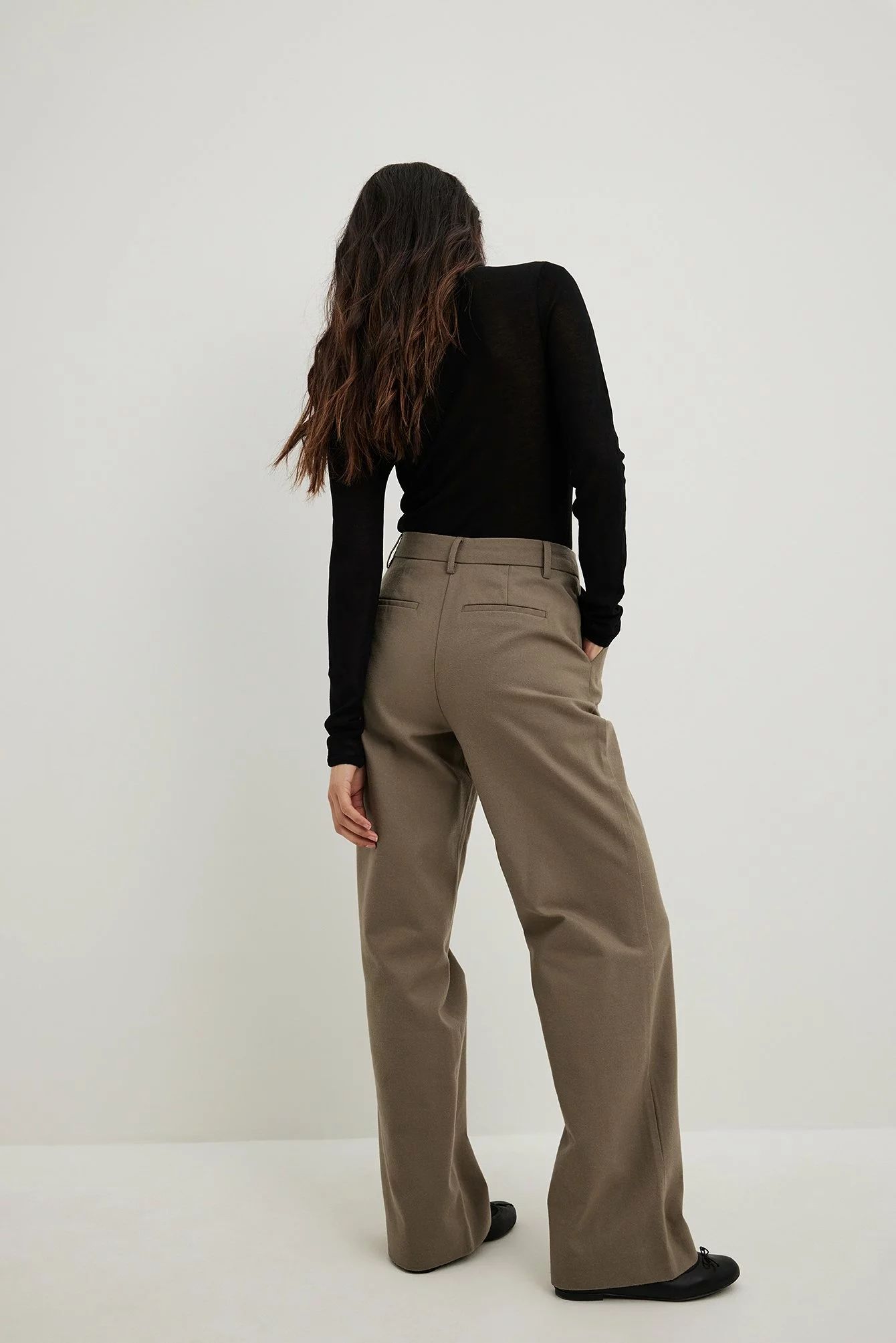 Sanna Jörnvik X NA-KD Mid Waist Suit Trousers - Image 11