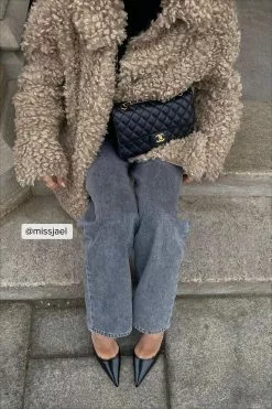 NA-KD Trend Teddy Overshirt Jacket