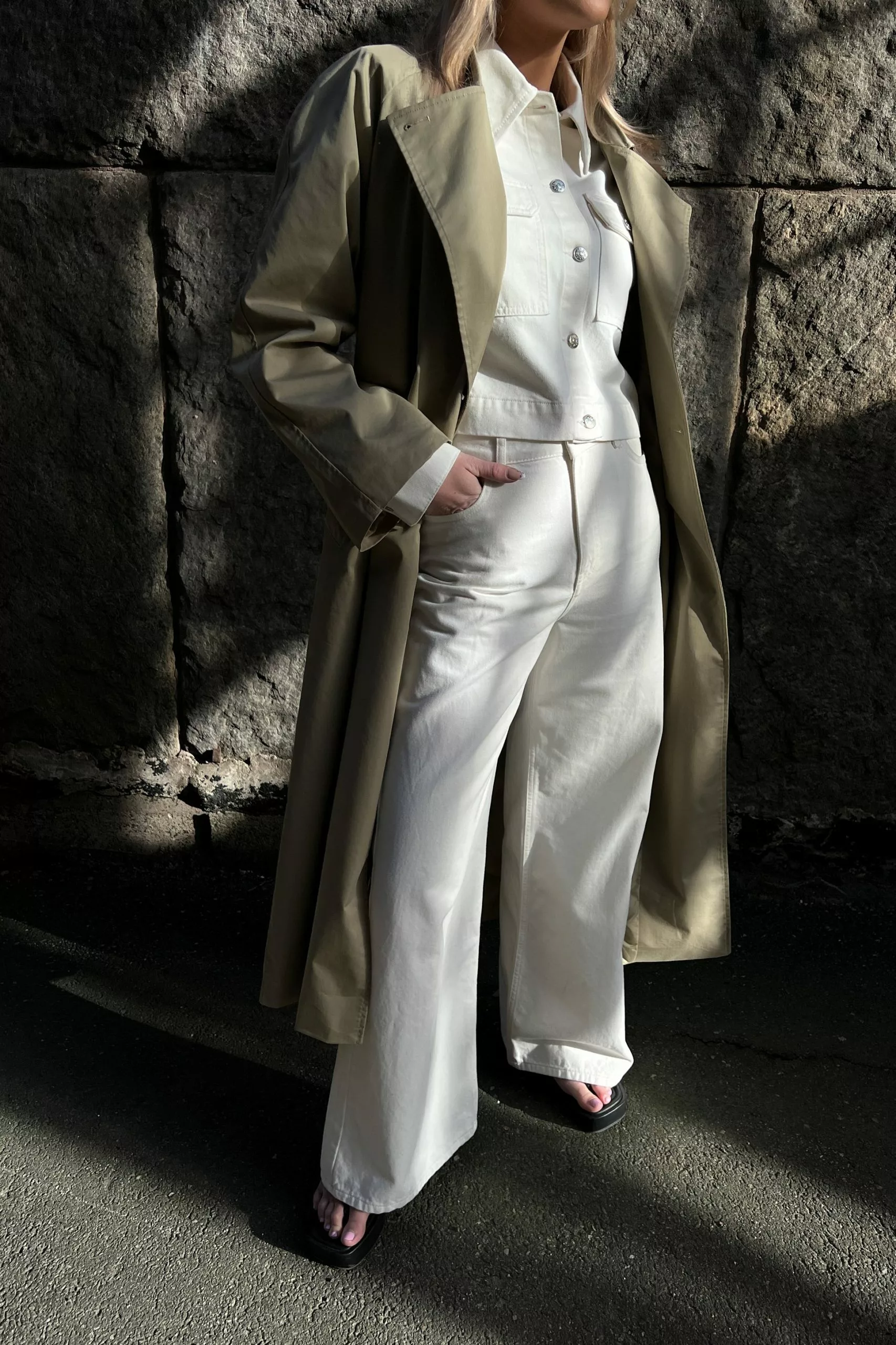 NA-KD Trend Front Pocket Denim Jacket - Image 7