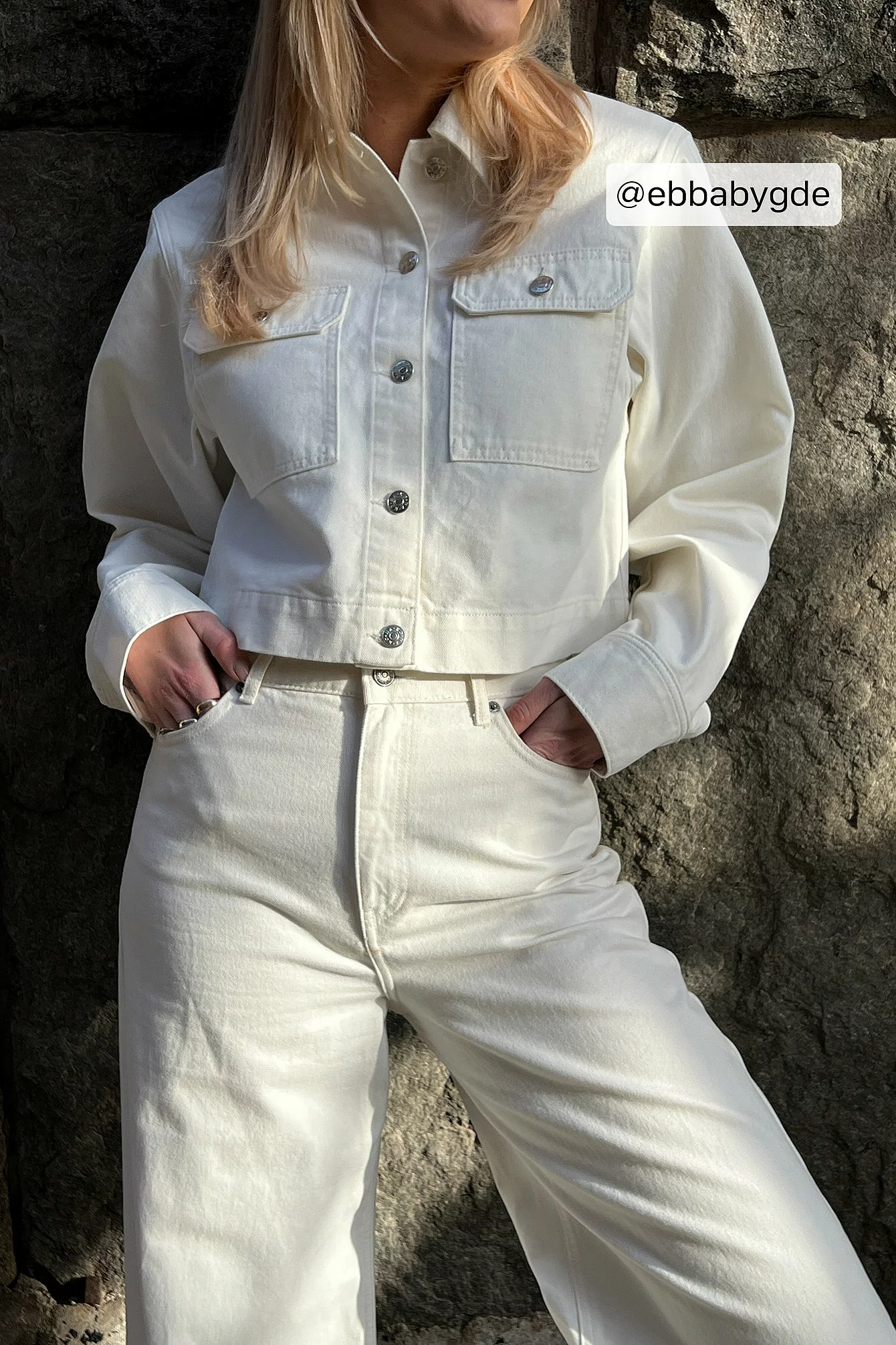 NA-KD Trend Front Pocket Denim Jacket - Image 5