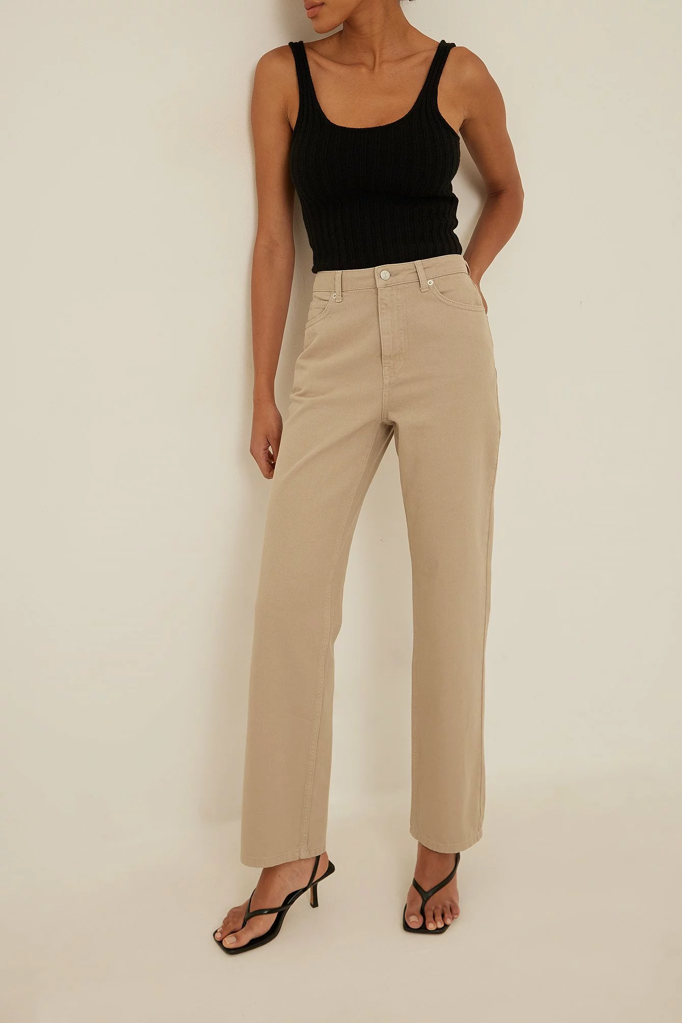 NA-KD Trend Straight Tall Denim - Image 8