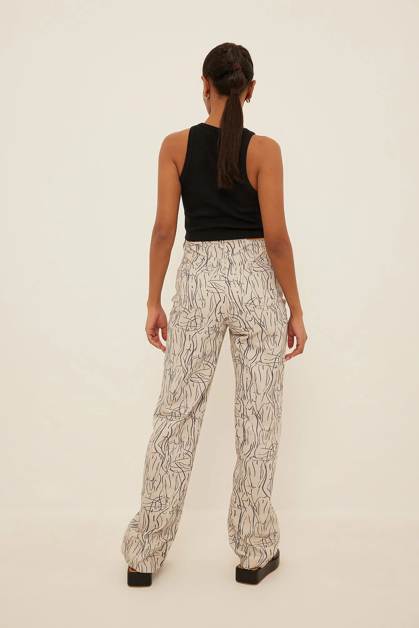 NA-KD Trend Straight Tall Denim - Image 2