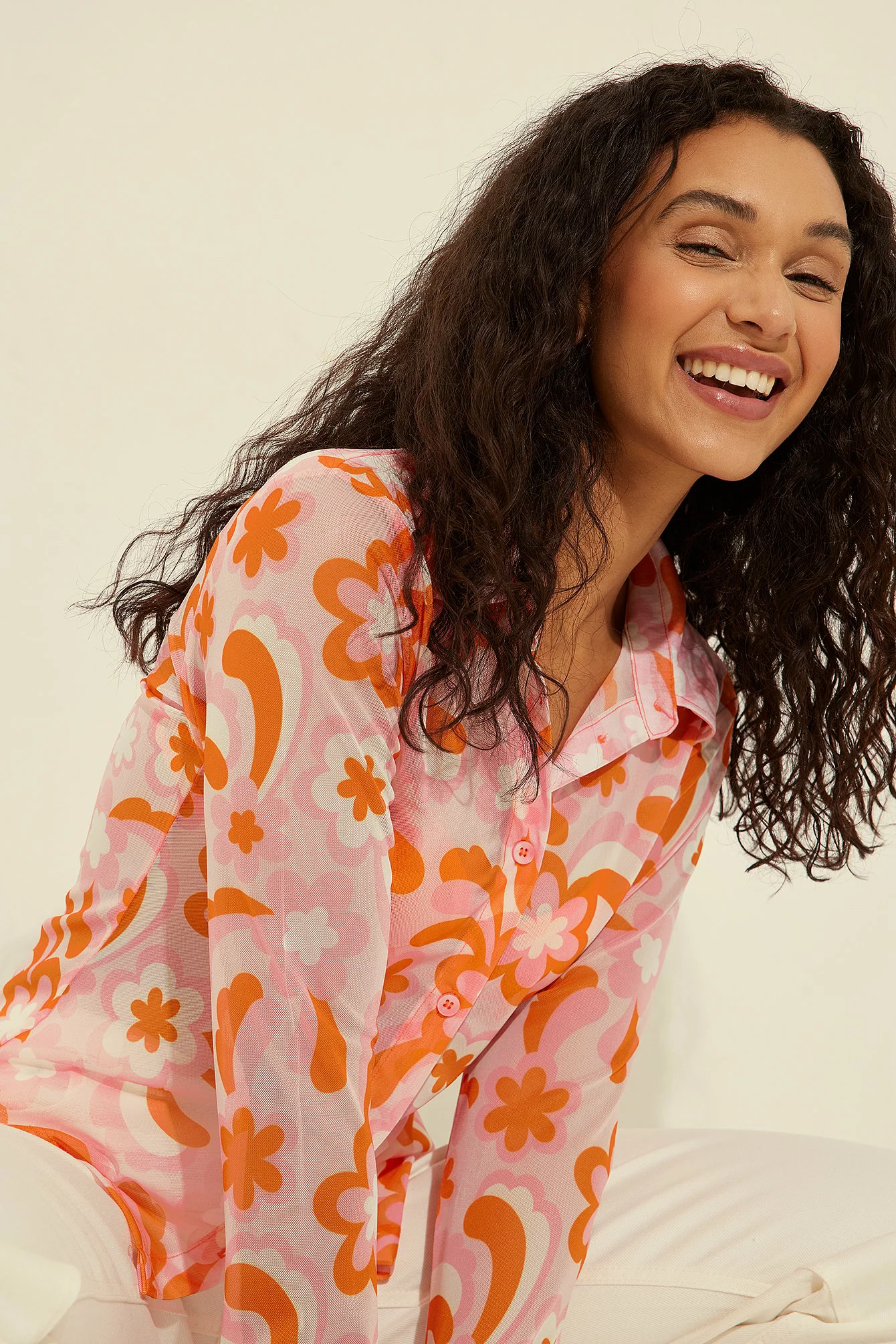 Handpicked X NA-KD Mesh Shirt - Image 5