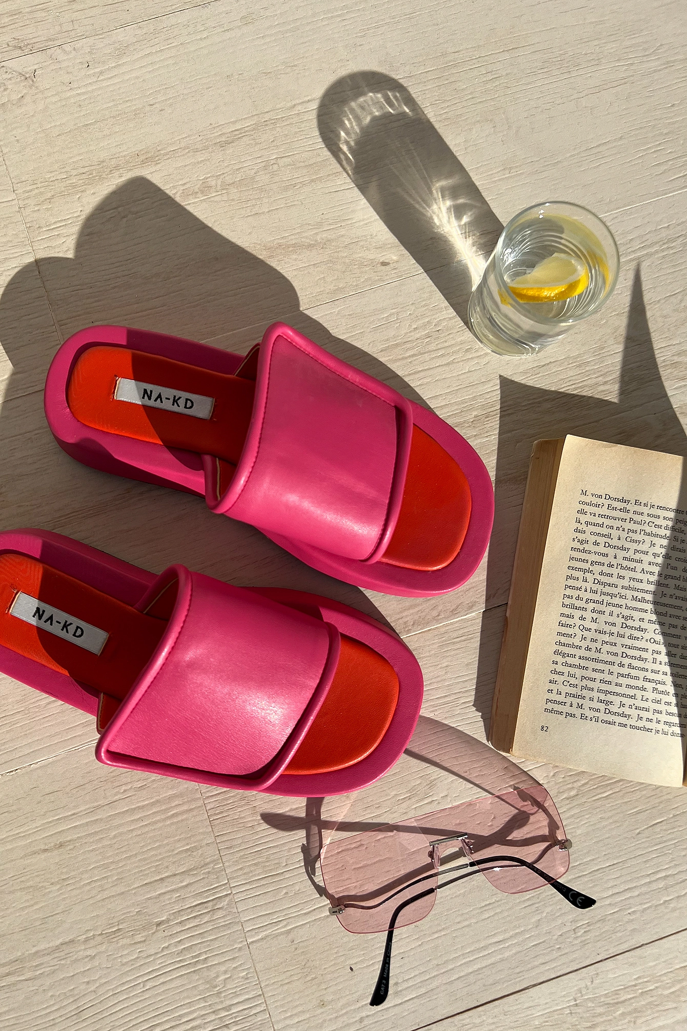 NA-KD Shoes Velcro Strap Slippers - Image 8