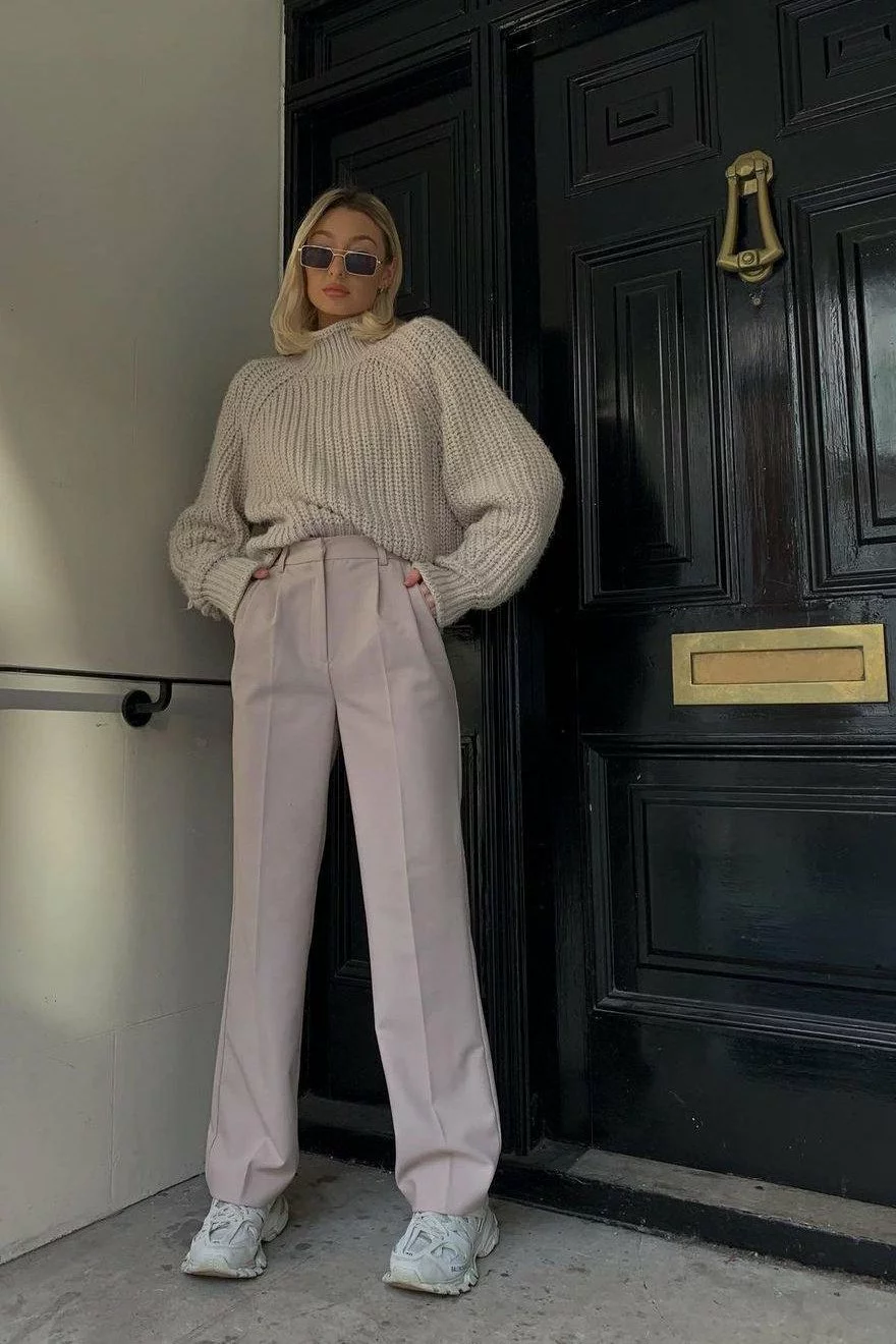 NA-KD Mid Rise Suit Pants - Image 5