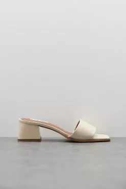 NA-KD Shoes Basic Block Heel Mules