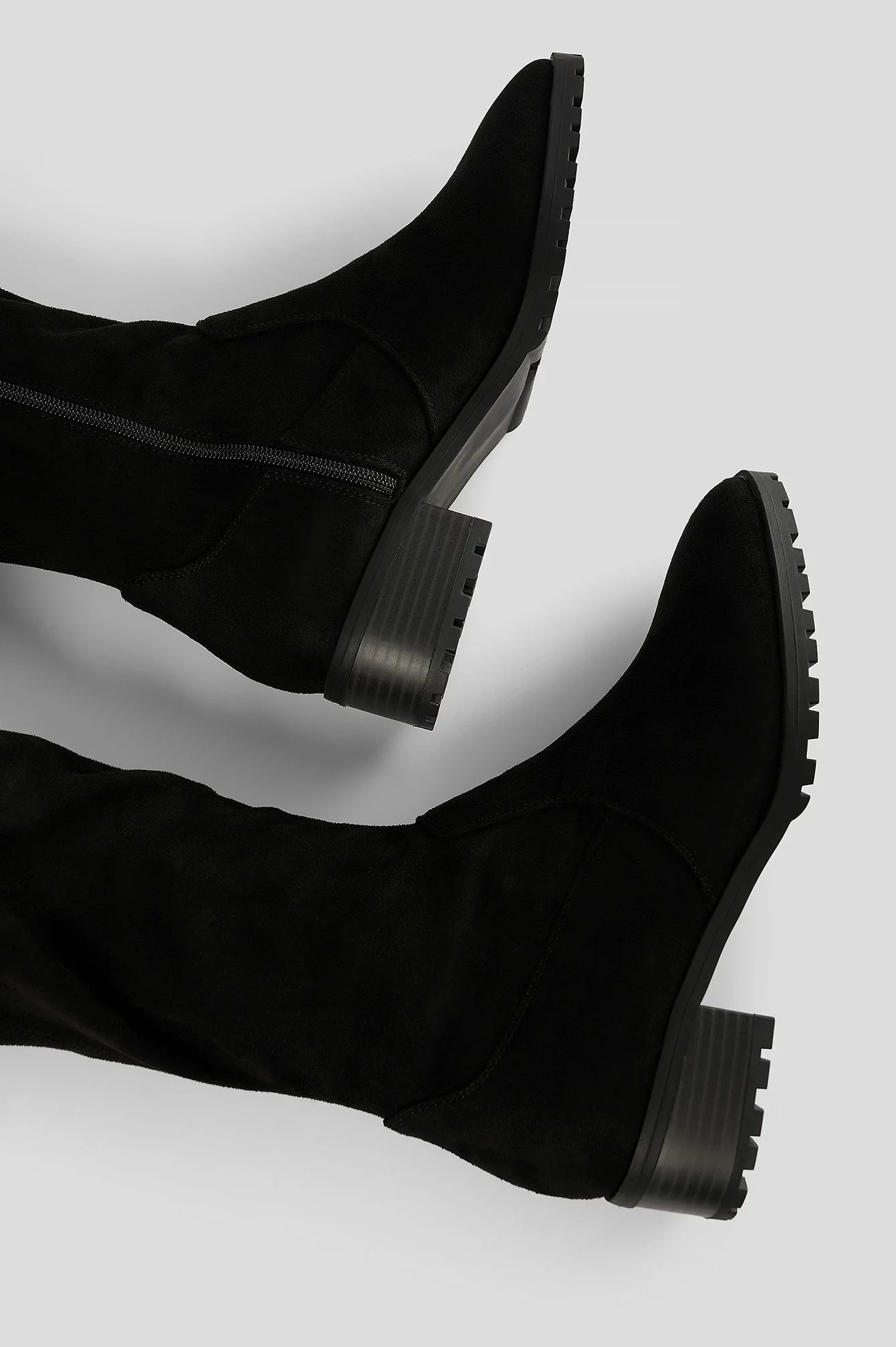 NA-KD Shoes Basic Profile Sole Overknees - Image 3