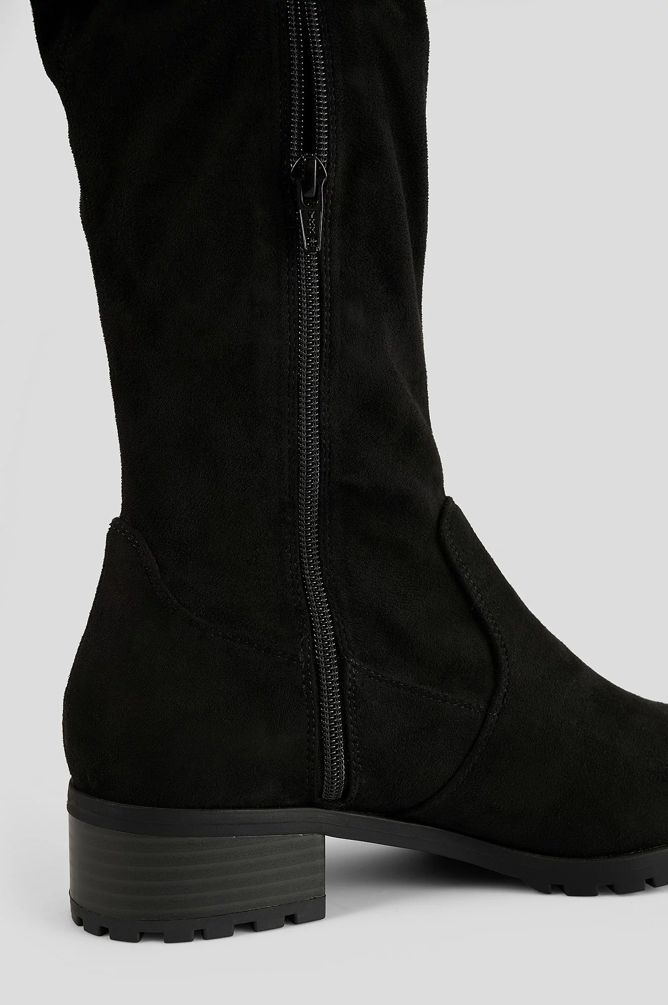 NA-KD Shoes Basic Profile Sole Overknees - Image 4