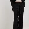 Jessica Haller X NA-KD Belted Suit Trousers
