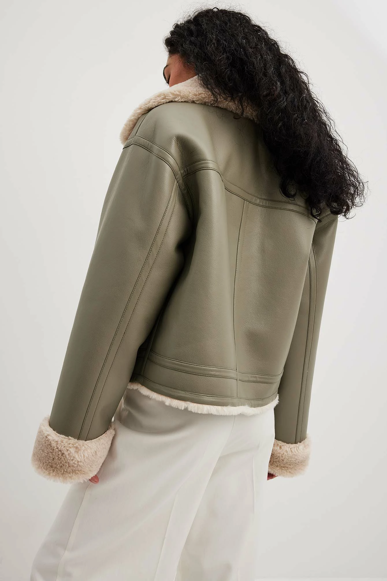 NA-KD Trend Classic Bonded Jacket - Image 8