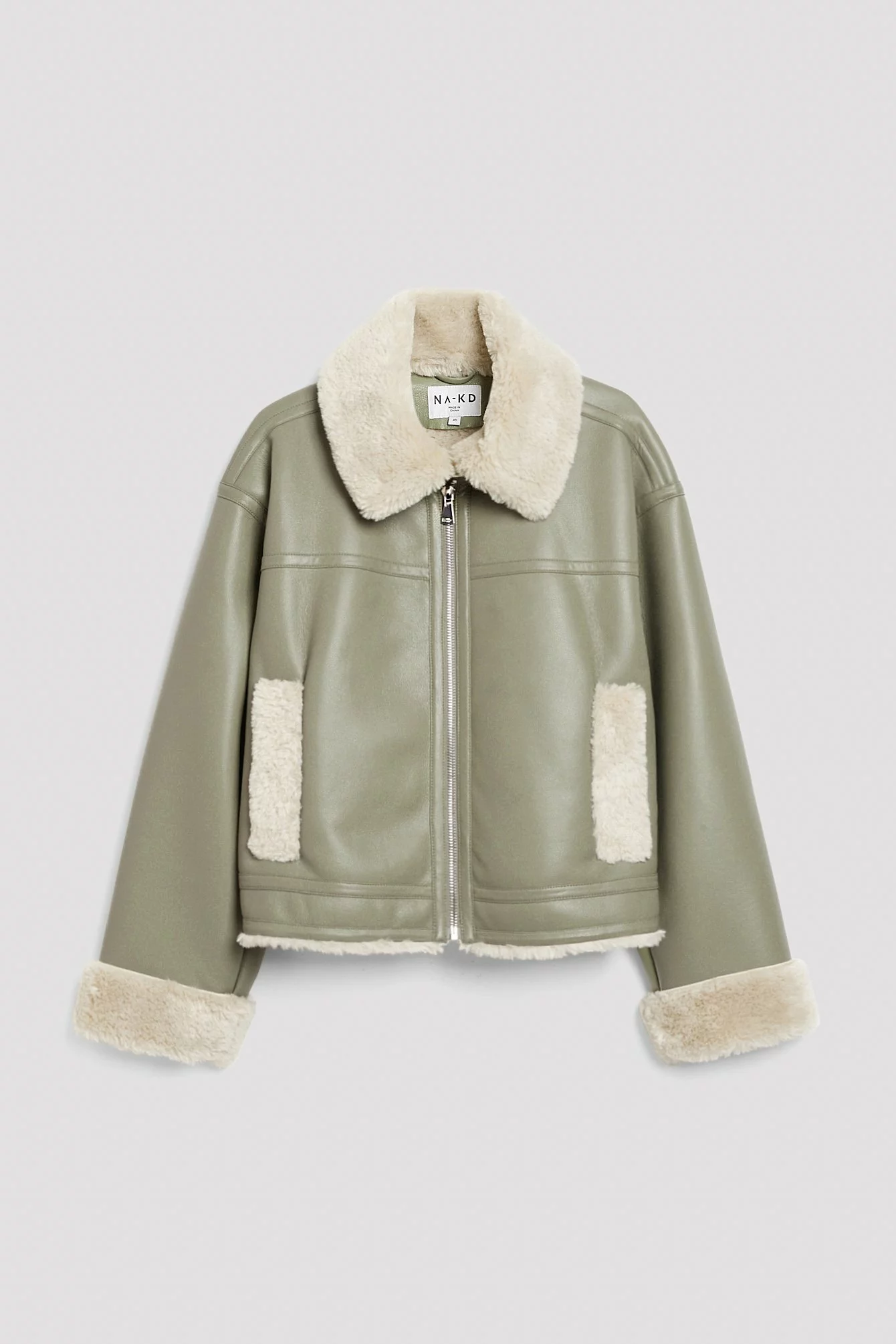 NA-KD Trend Classic Bonded Jacket - Image 11