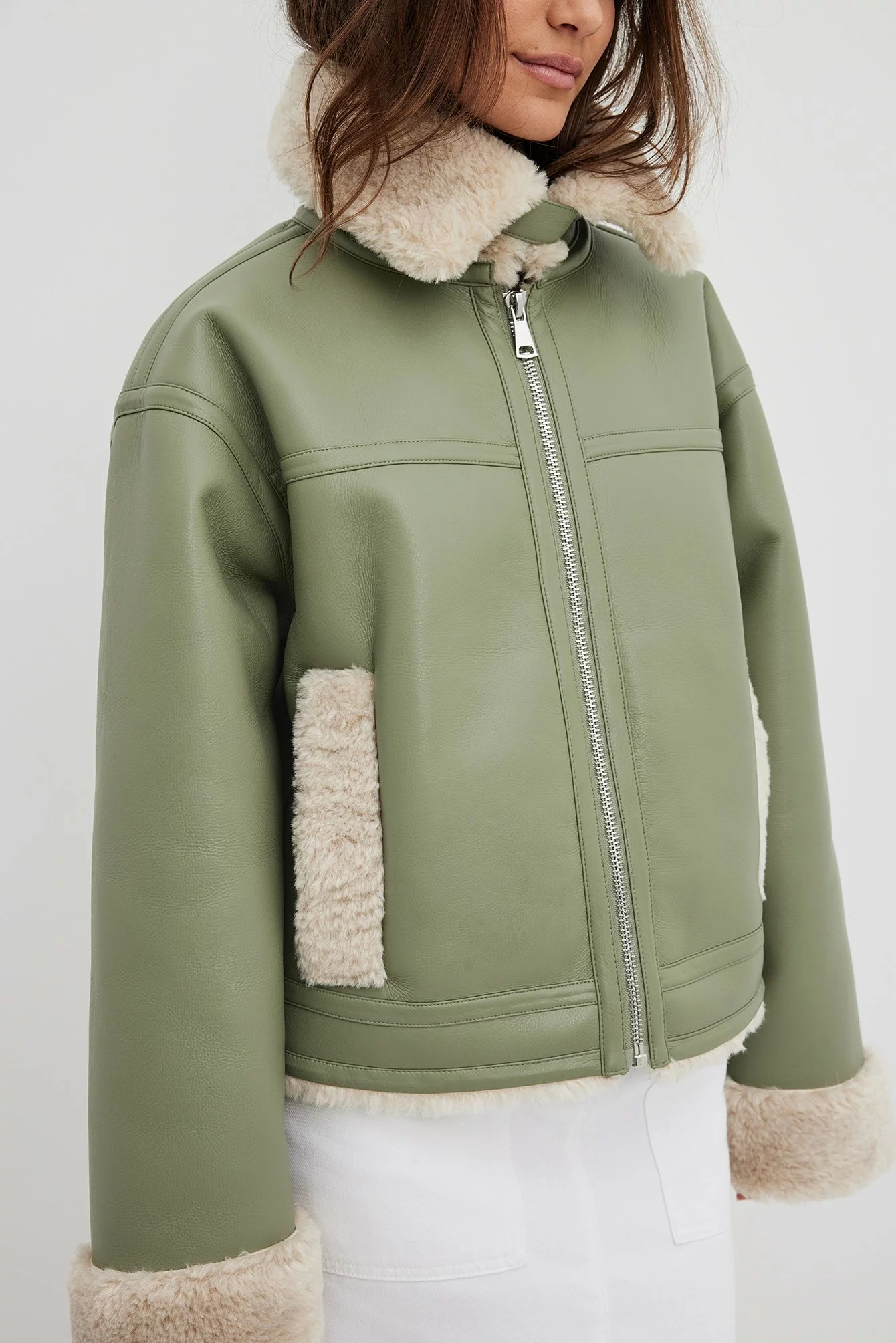 NA-KD Trend Classic Bonded Jacket - Image 15