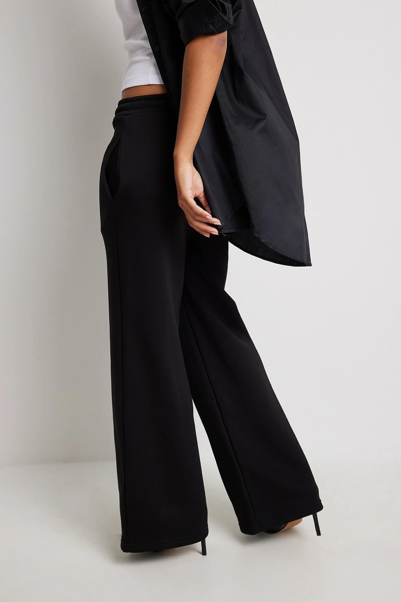 NA-KD Brushed Straight Leg Sweatpants