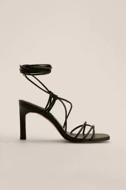 NA-KD Shoes Calf Strap Heels