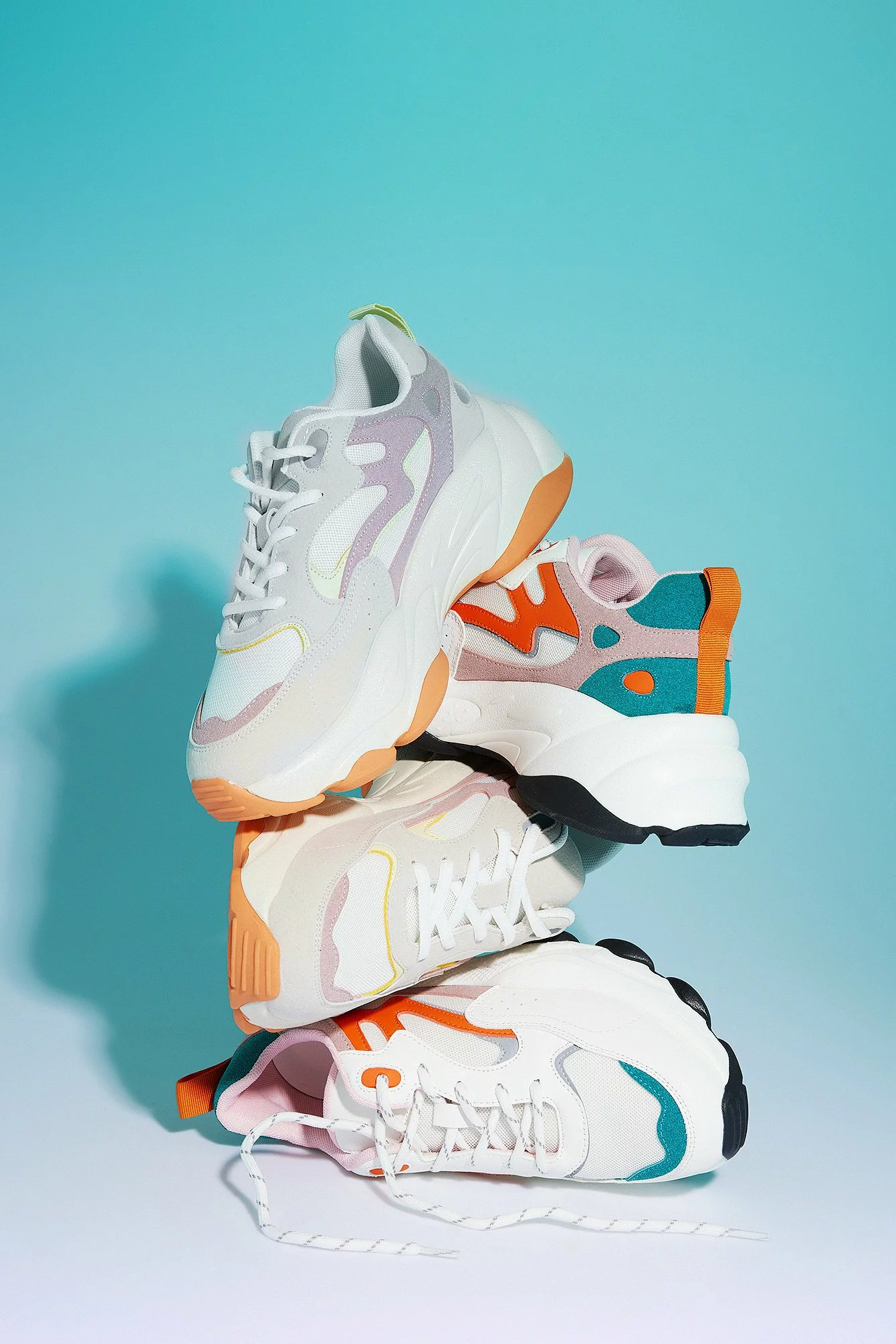 NA-KD Shoes Chunky Contrast Detail Trainers - Image 18