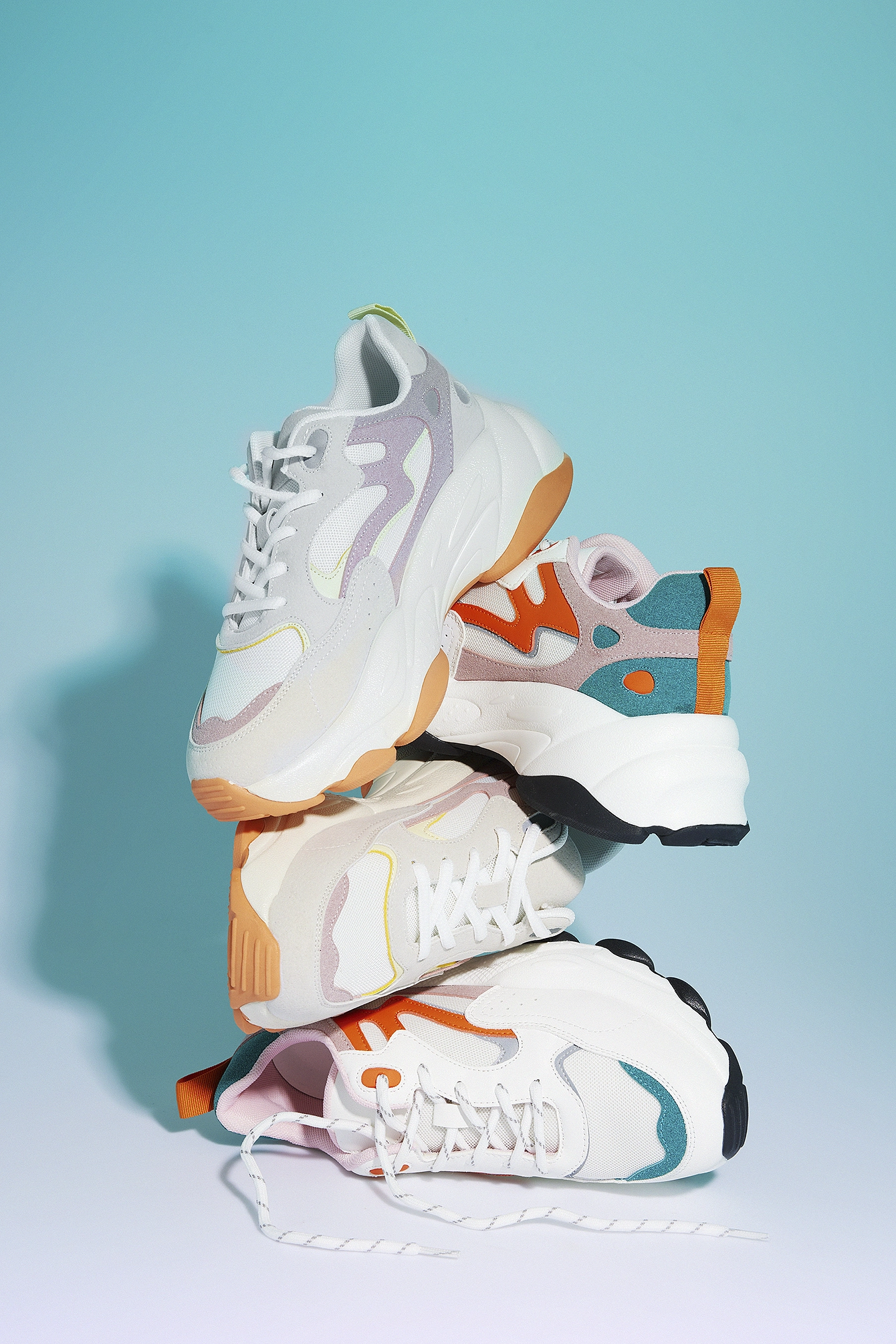 NA-KD Shoes Chunky Contrast Detail Trainers - Image 18