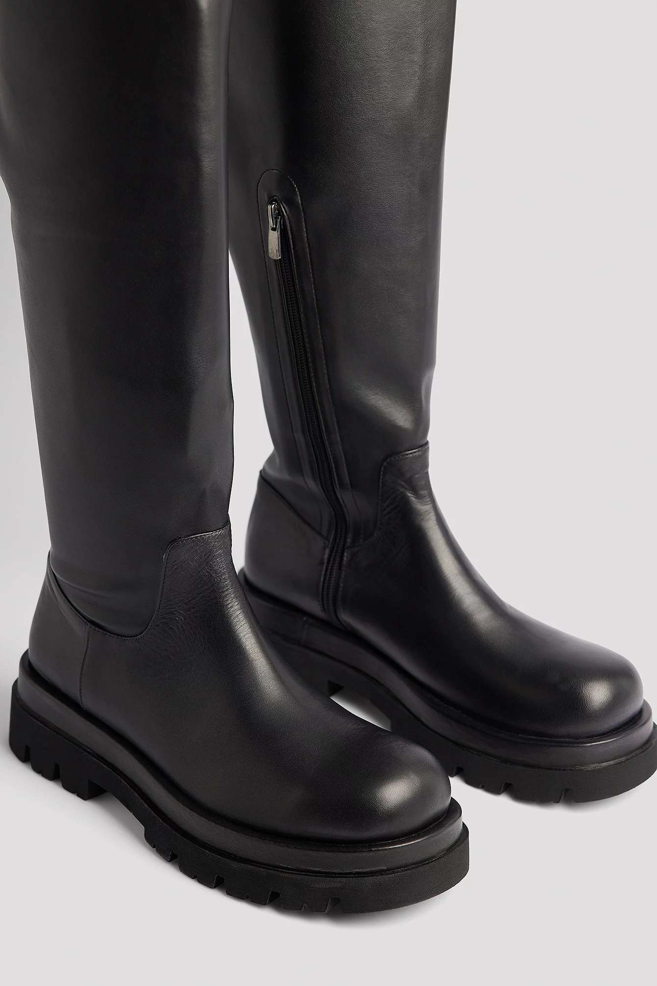 NA-KD Shoes Chunky Overknee Boots - Image 3