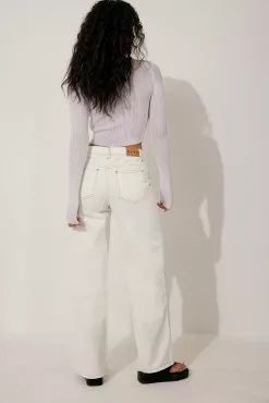 Lisa & Lena For NA-KD Contrast Seam Denim