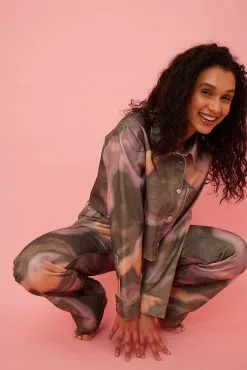 NA-KD Cropped Denim Jacket