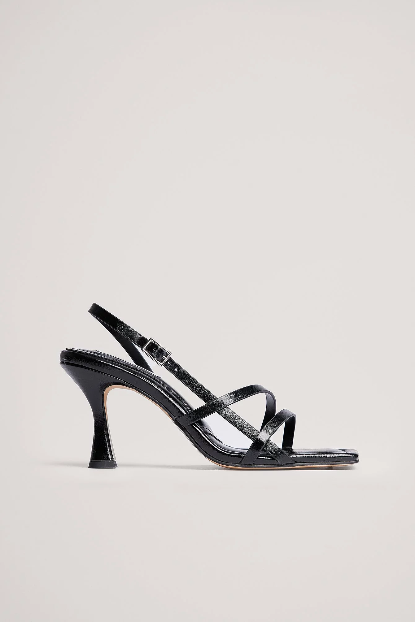NA-KD Shoes Crossed Straps Heeled Sandals - Image 3