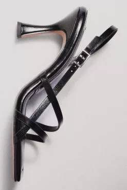 NA-KD Shoes Crossed Straps Heeled Sandals