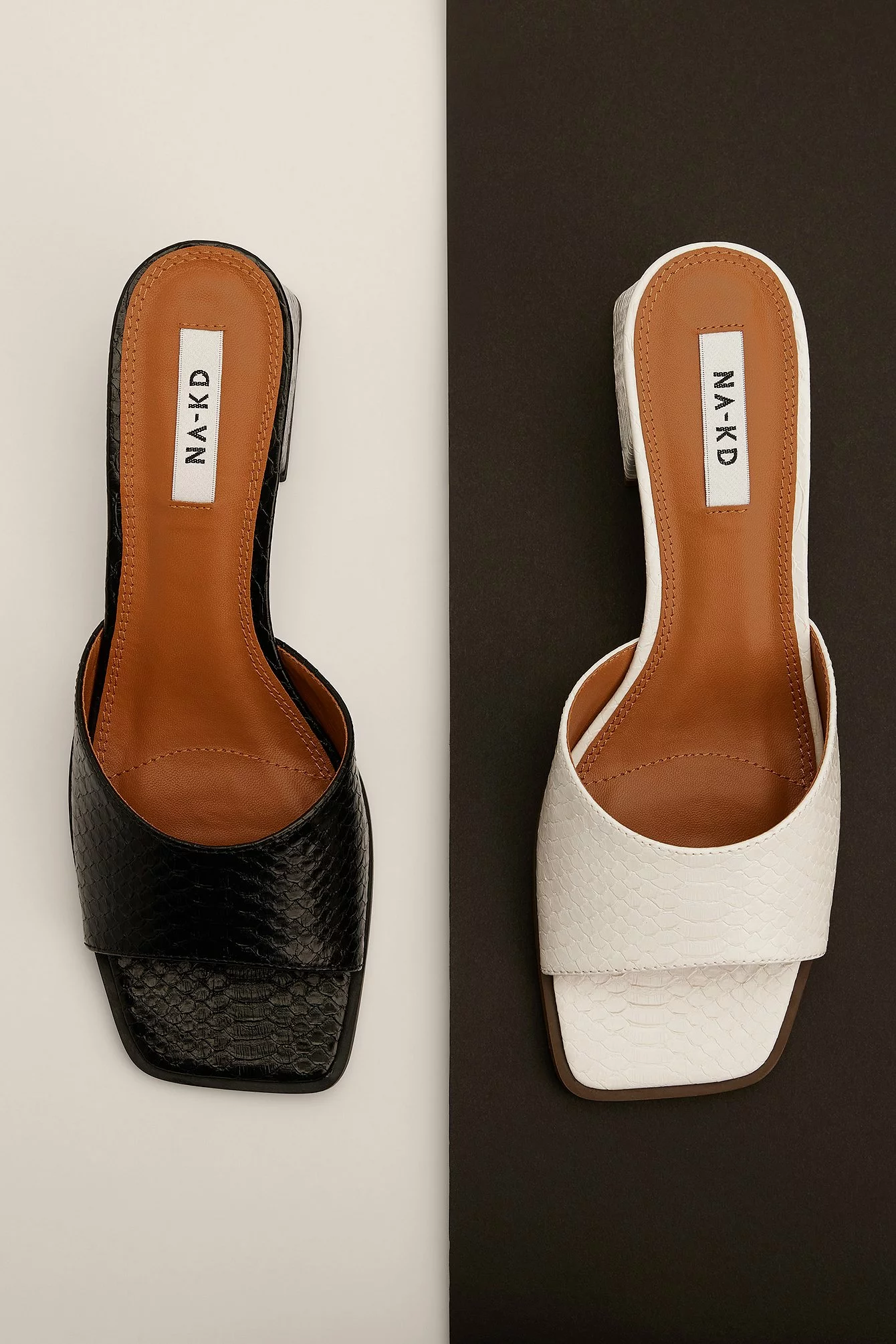 NA-KD Shoes Curved Strap Mules - Image 8