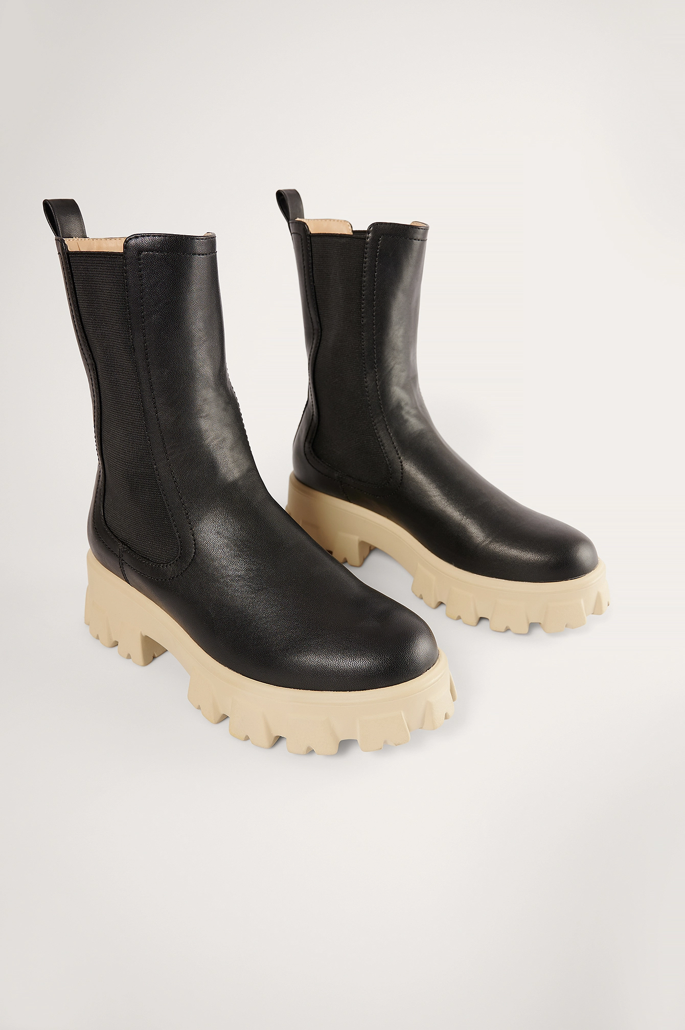 NA-KD Shoes Elastic Profile Boots - Image 2