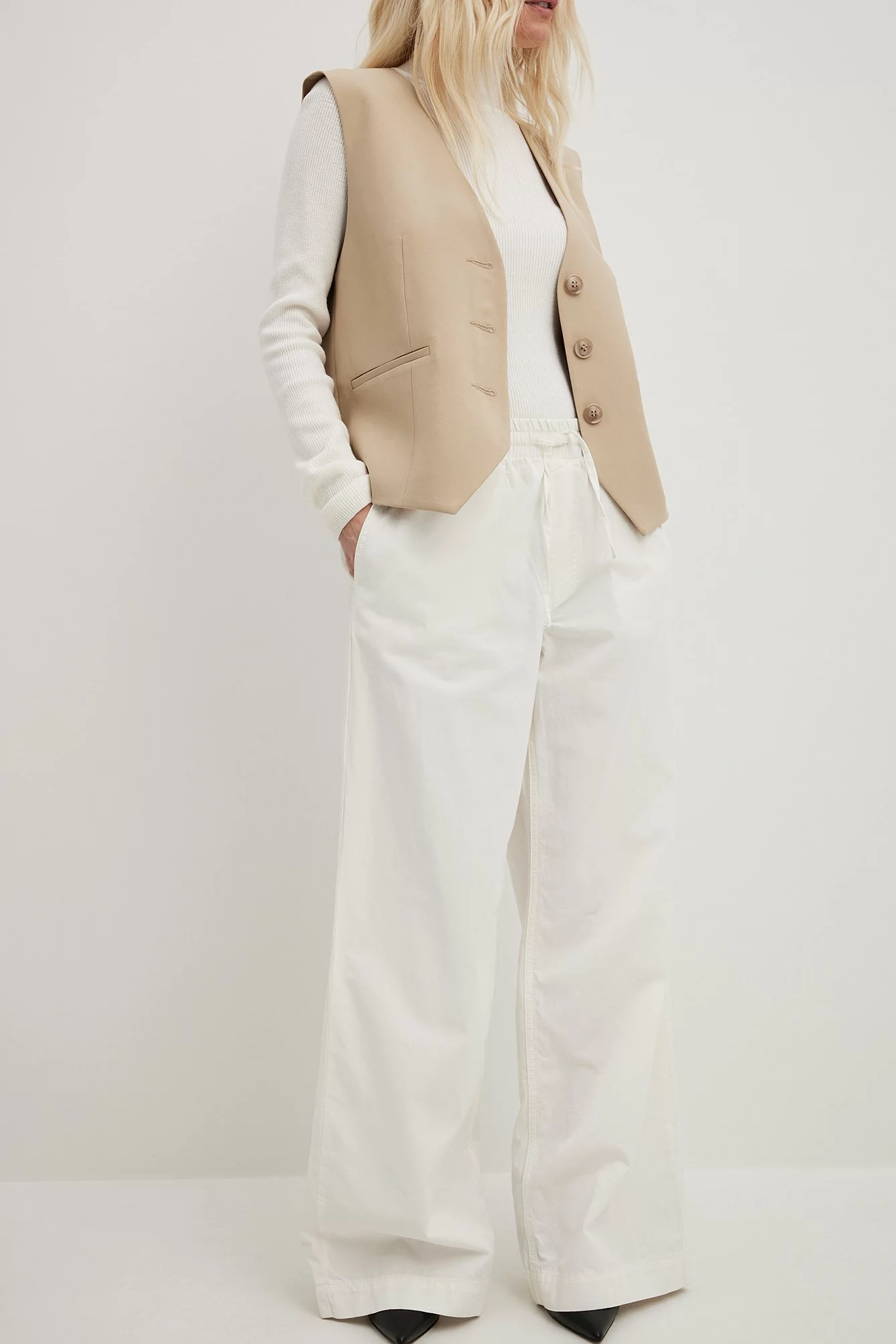 Cass Dimicco X NAKD Elastic Waist Soft Denim - Image 5