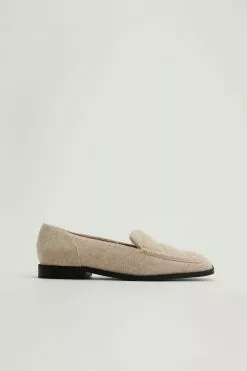 NA-KD Shoes Felt Loafers