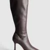 NA-KD Shoes Fitted Knee High Stiletto Boots