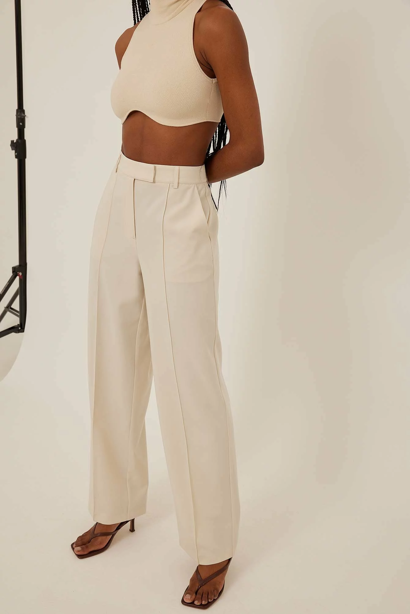 Angelica Blick X NA-KD Flowy Suit Pants - Image 5