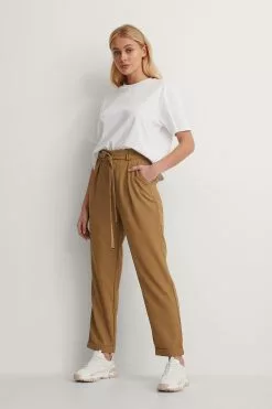NA-KD Gold Detail Pants