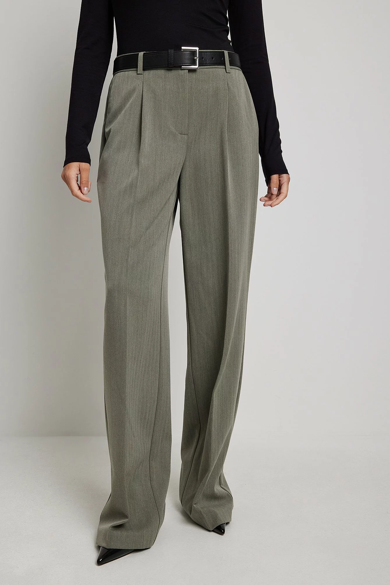 NA-KD Trend Heavy Low Waist Suit Pants - Image 16