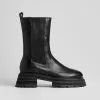 NA-KD Shoes Heavy Profile Leather Chelsea Boots