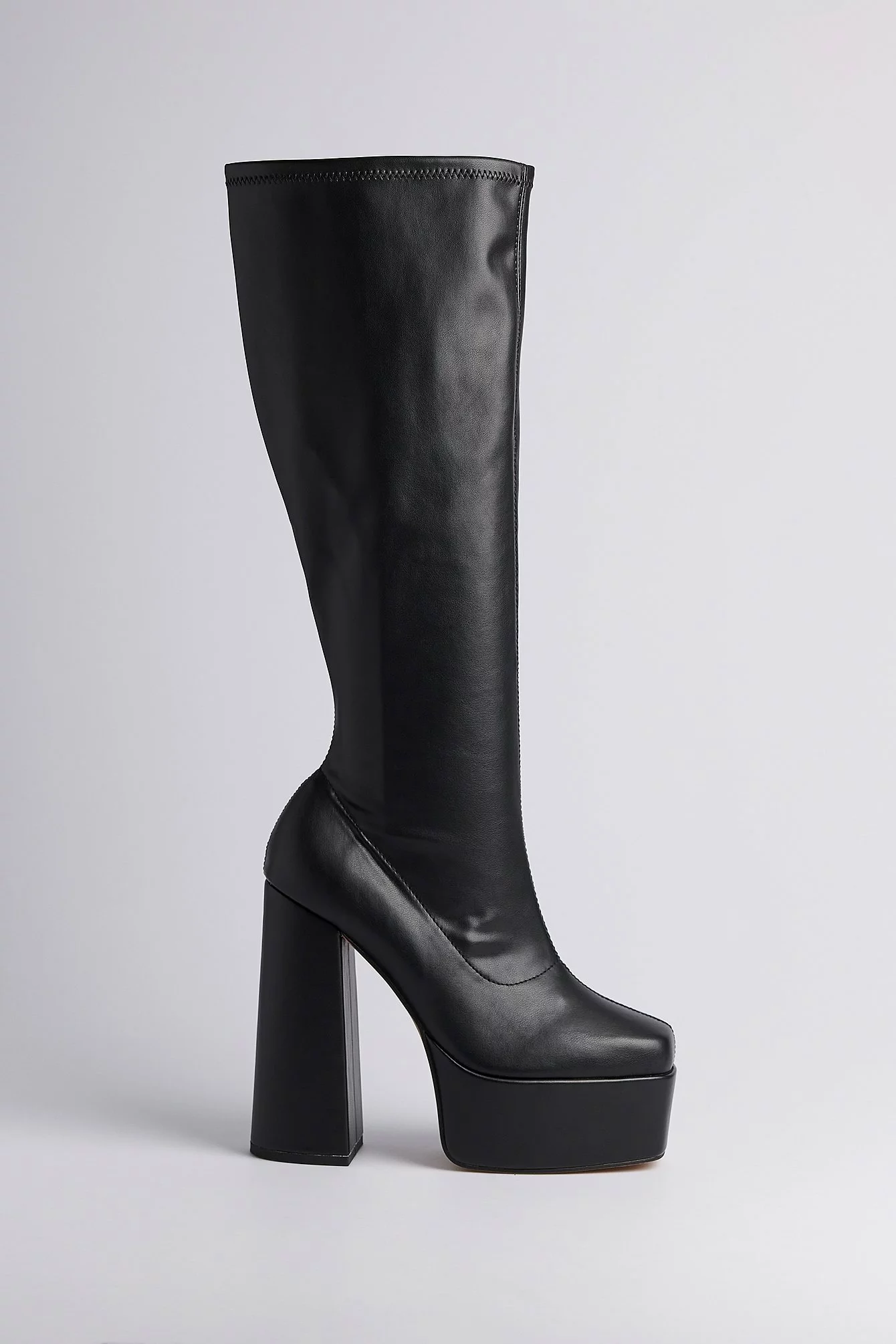 NA-KD Shoes High Plateau Knee High Boots