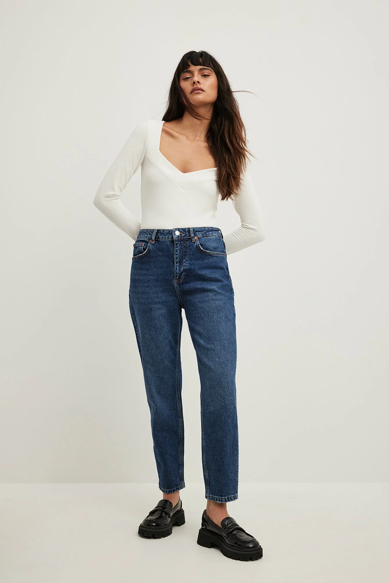 NA-KD Mom High Waist Jeans - Image 22