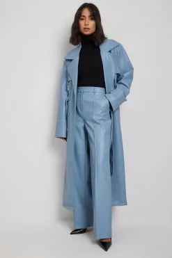 Angelica Blick X NA-KD Highwaist PU Trousers