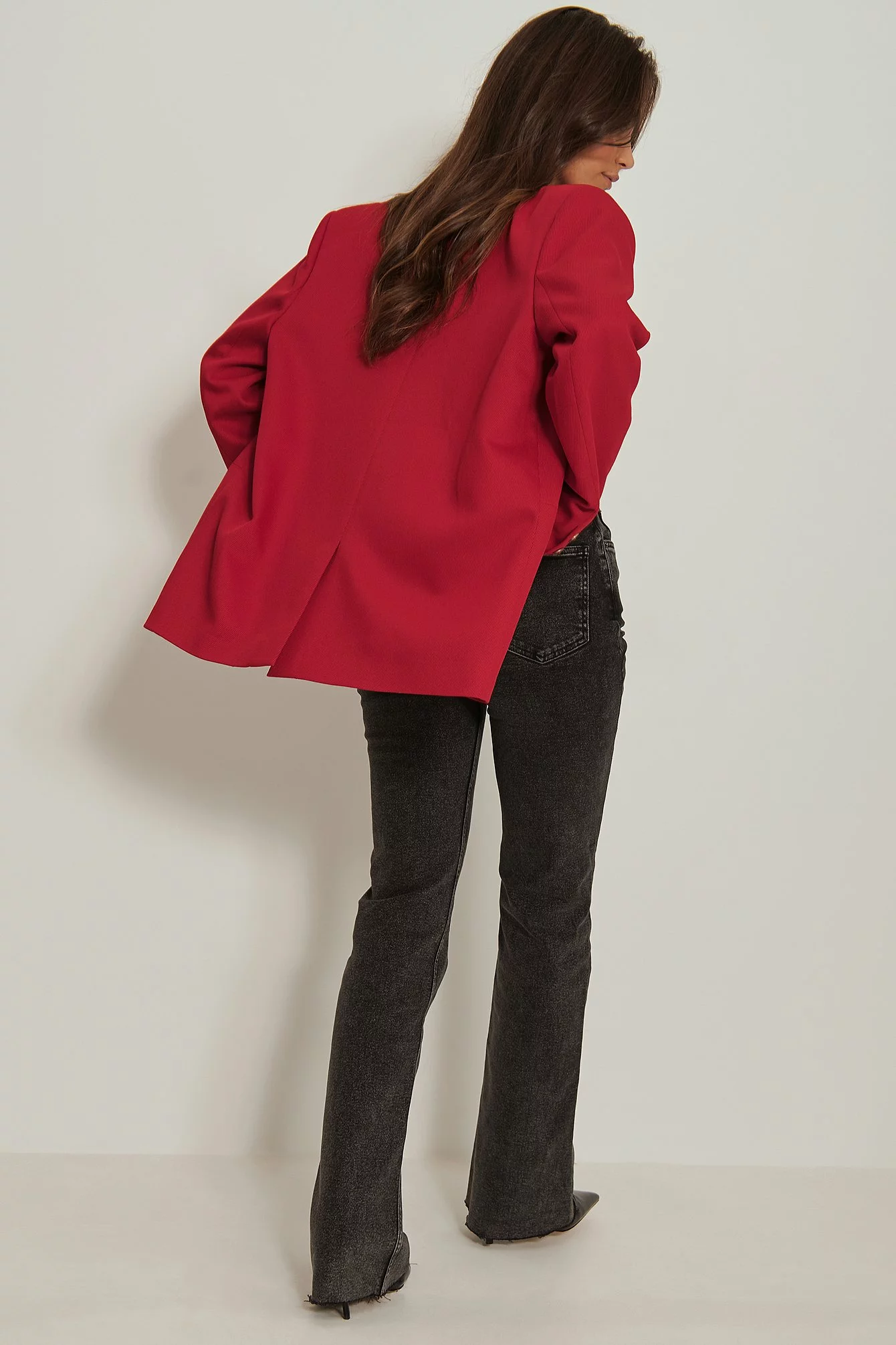 NA-KD Trend Flared High Waist Jeans - Image 13