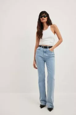 NA-KD Trend Flared High Waist Jeans