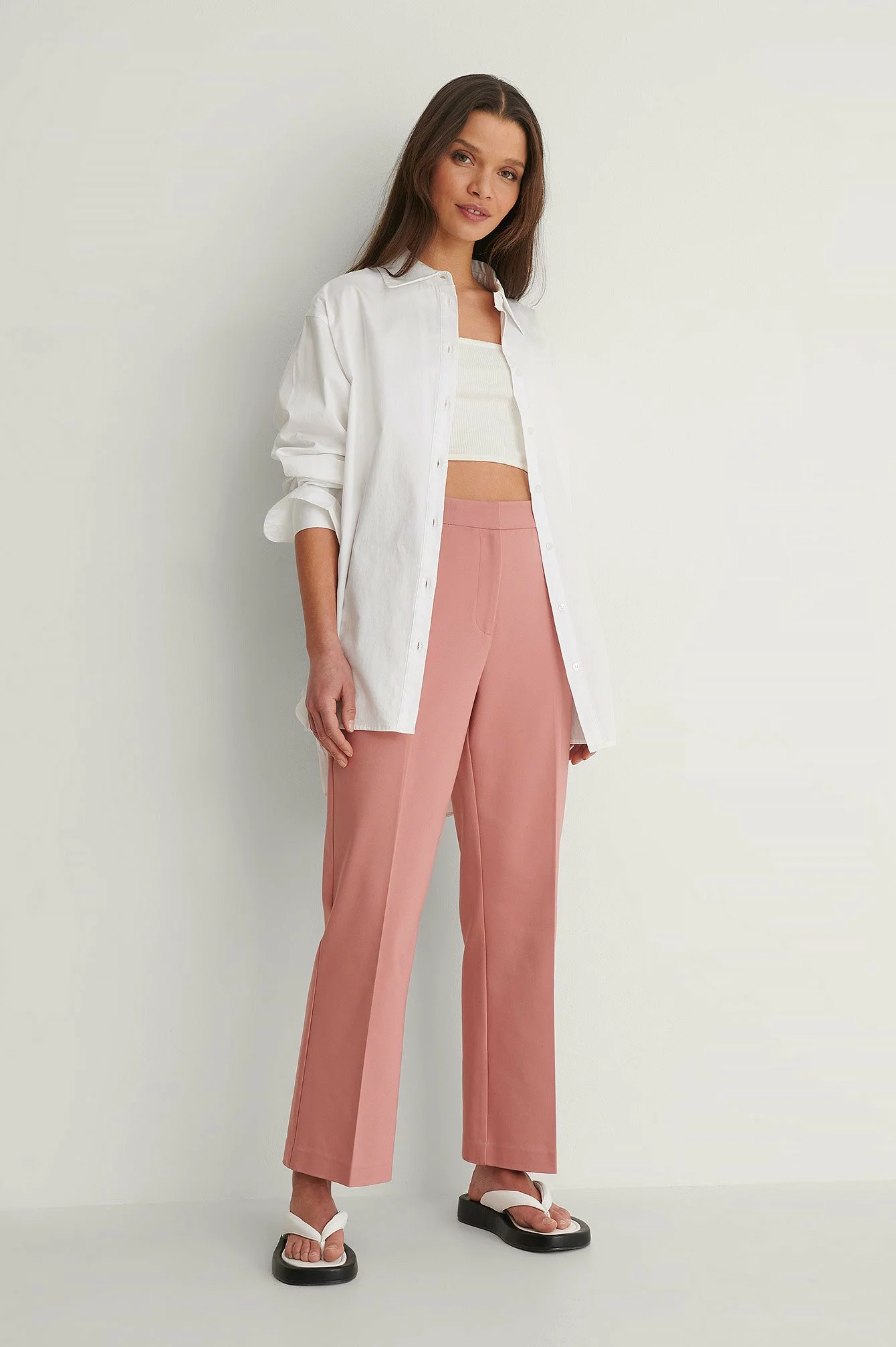 NA-KD Classic Kick Flared Pants