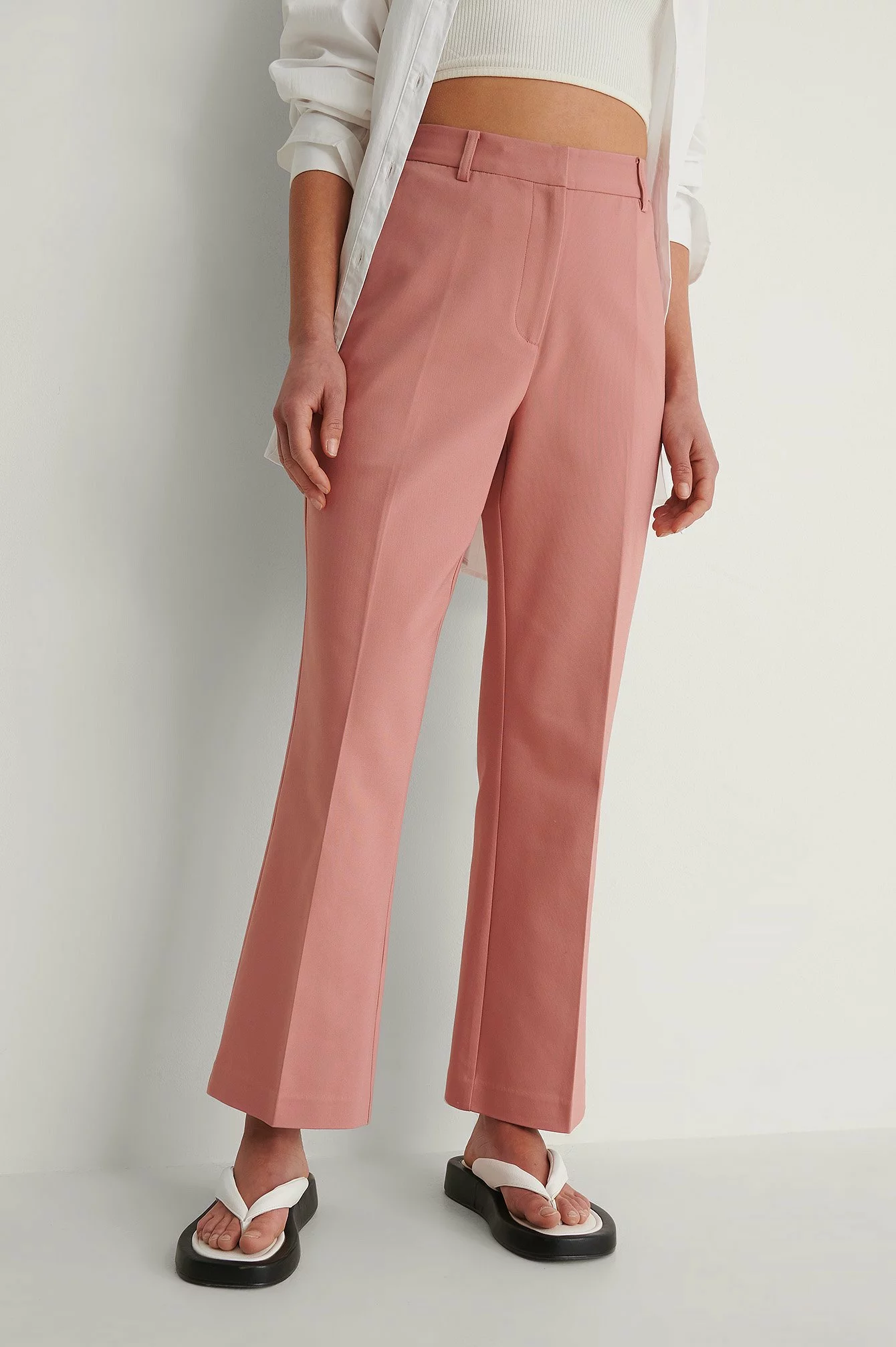 NA-KD Classic Kick Flared Pants - Image 3