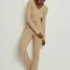 NA-KD Knitted Ribbed Pants