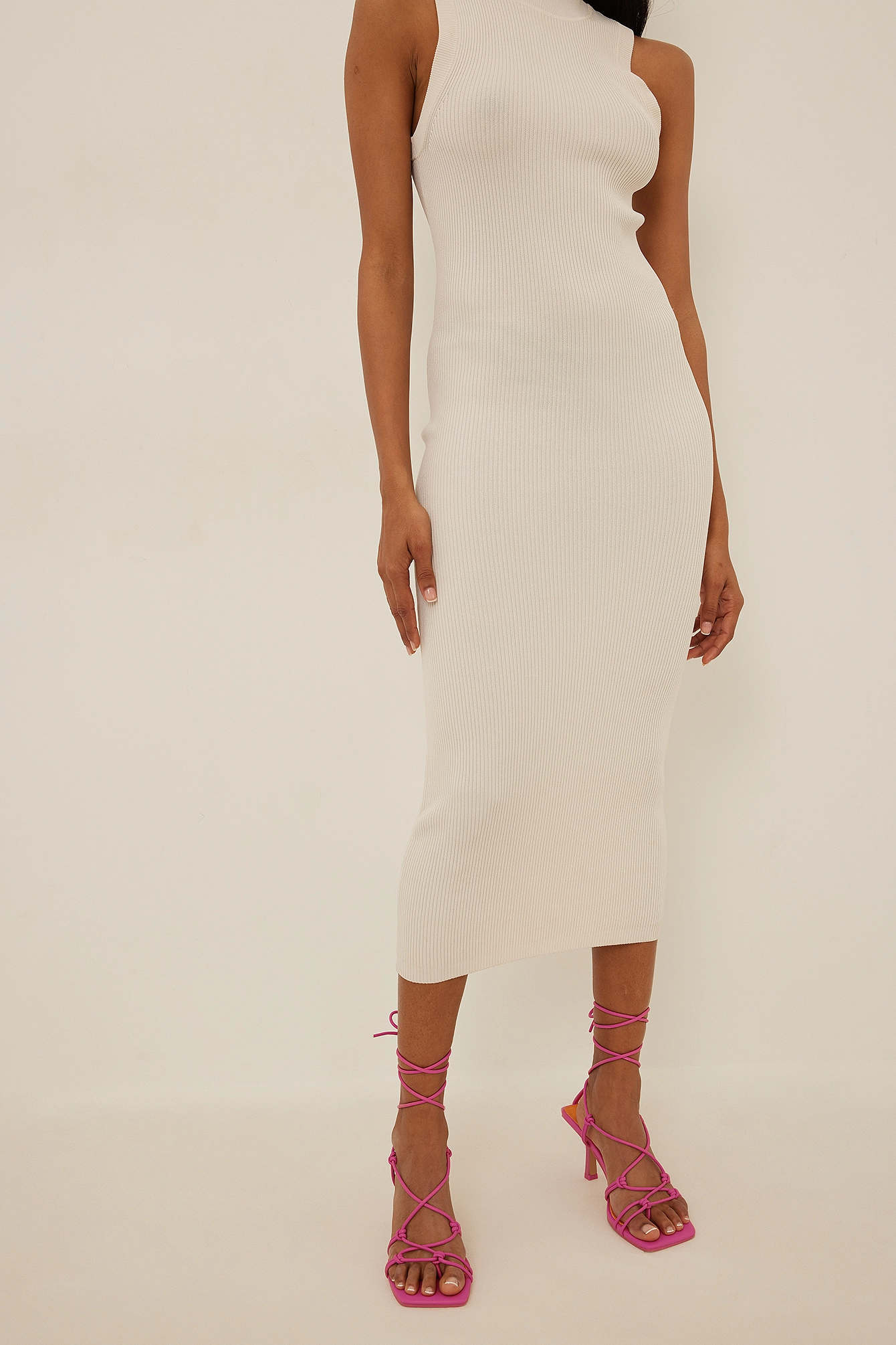 NA-KD Shoes Knotted Ankle Strap Stilettos - Image 11