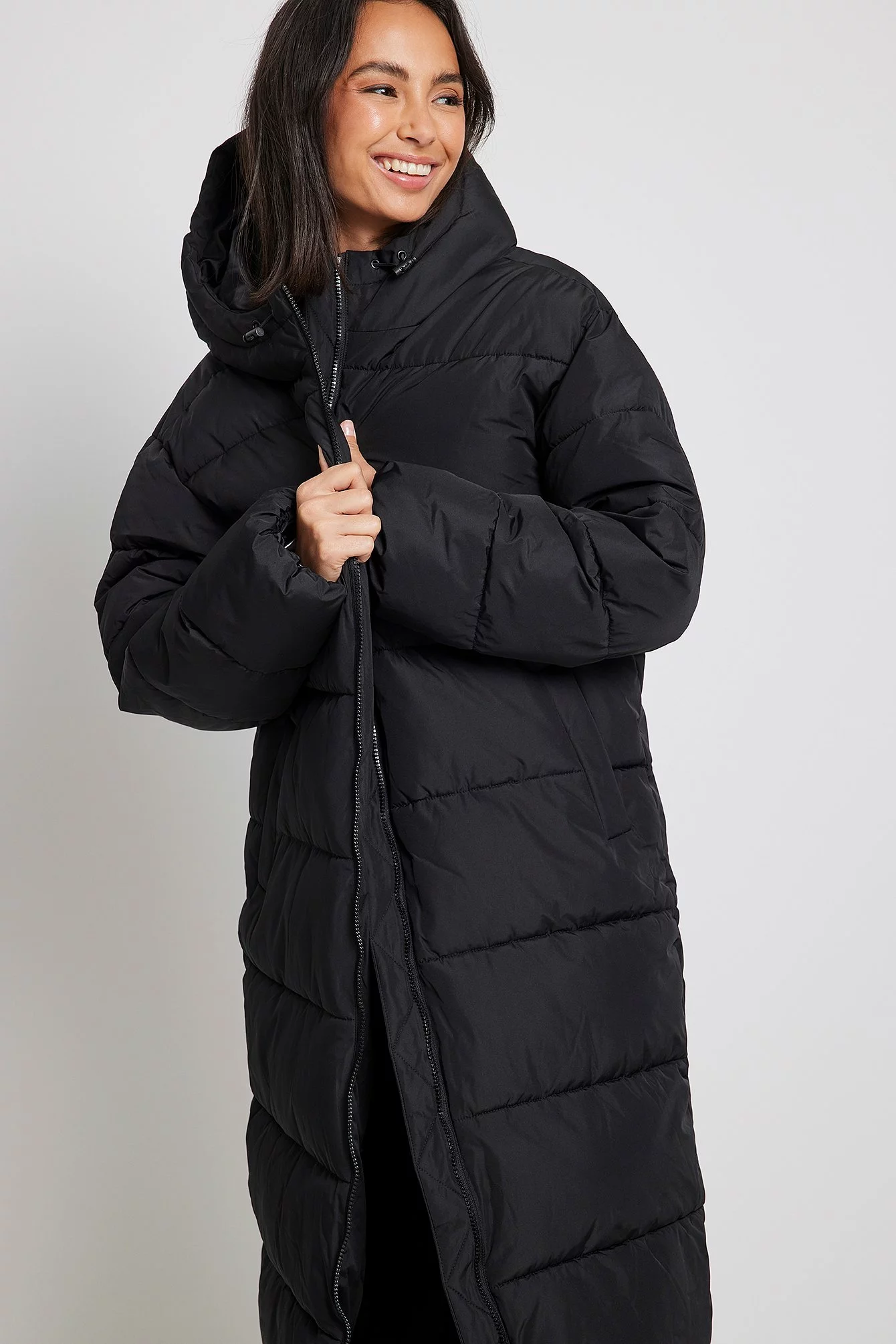 NA-KD Long Padded Jacket - Image 5