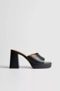 NA-KD Shoes Low Platform Mules