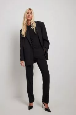 NA-KD Trend Low Waist Slim Suit Pants
