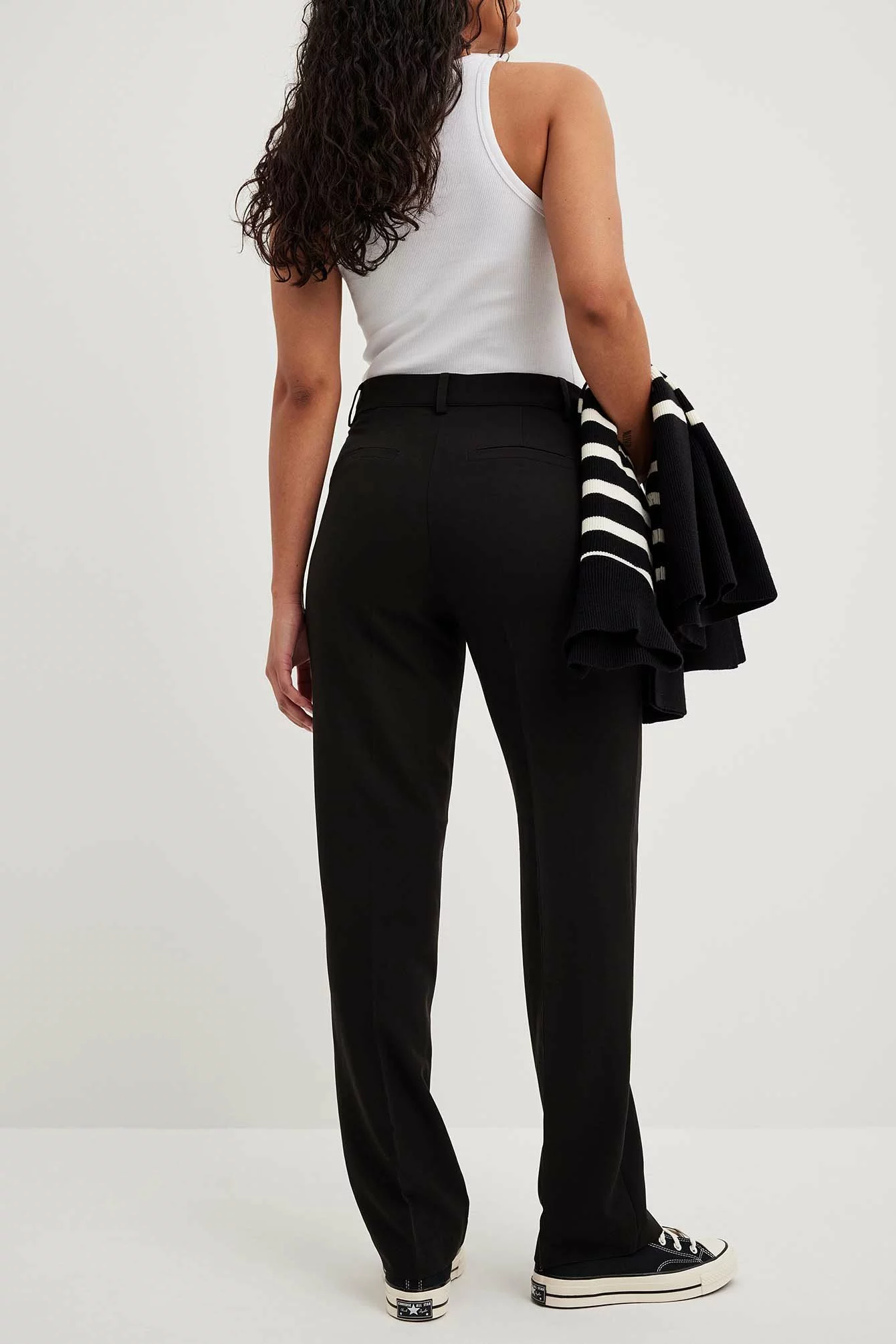 NA-KD Mid Rise Suit Pants - Image 7