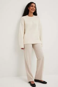 NA-KD Mid Rise Suit Pants