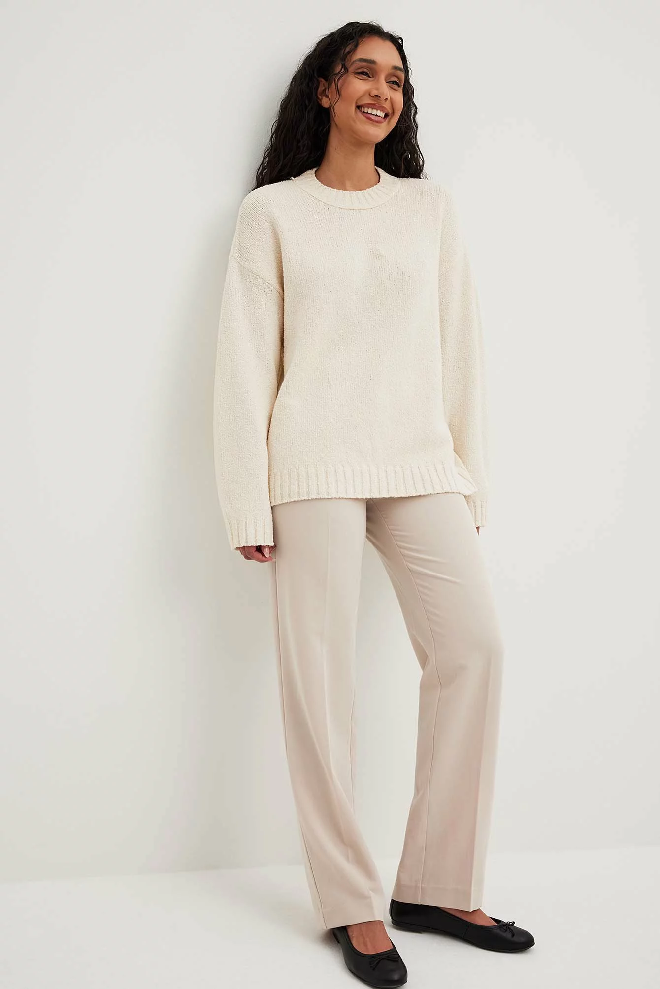 NA-KD Mid Rise Suit Pants